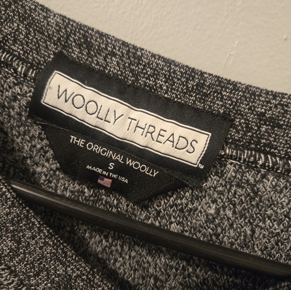 University of Alabama Wooly Threads Sweat Shirt Size Small Grey - Picture 2 of 4